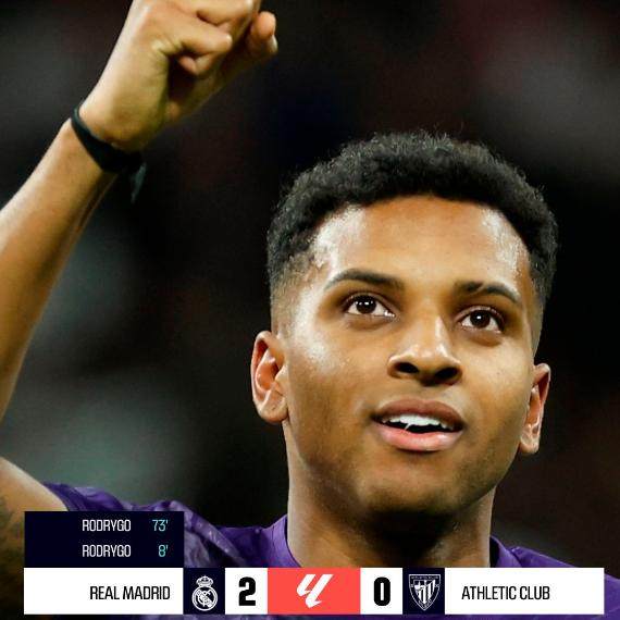 开云官网-【西甲】罗德里戈梅开二度，皇马主场2比0轻取毕巴